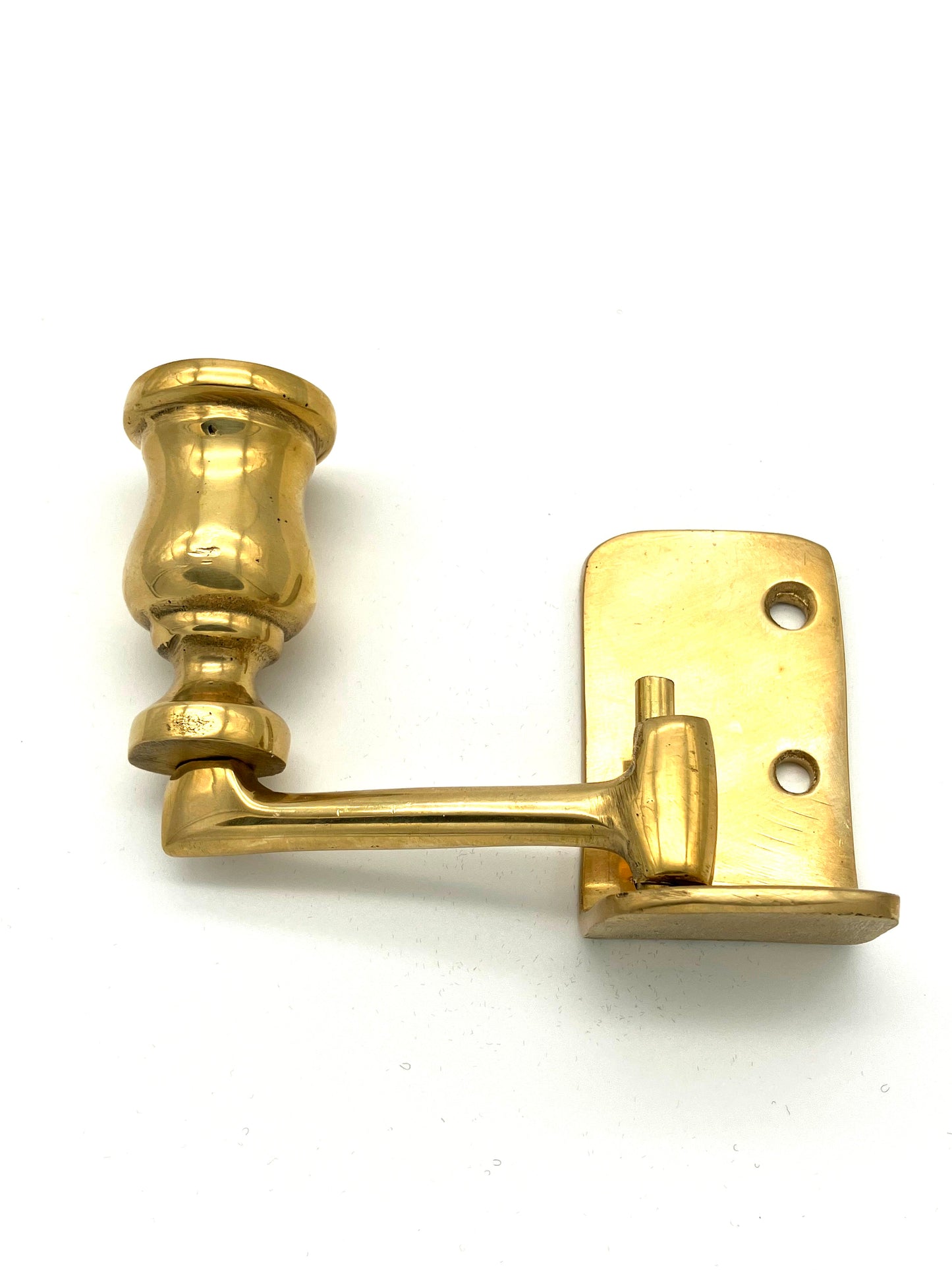 Brass Sconce (wall-mounted candle holder)