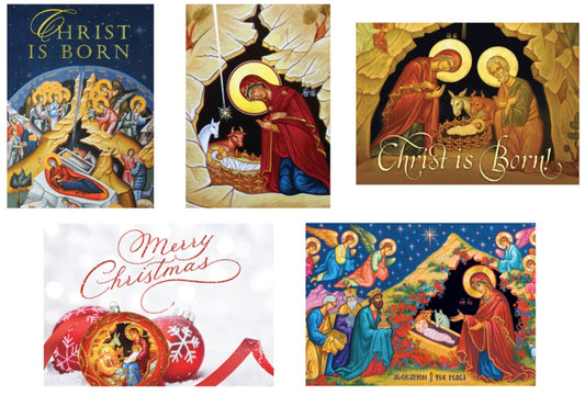 Mixed Pack of 15 Christmas Cards
