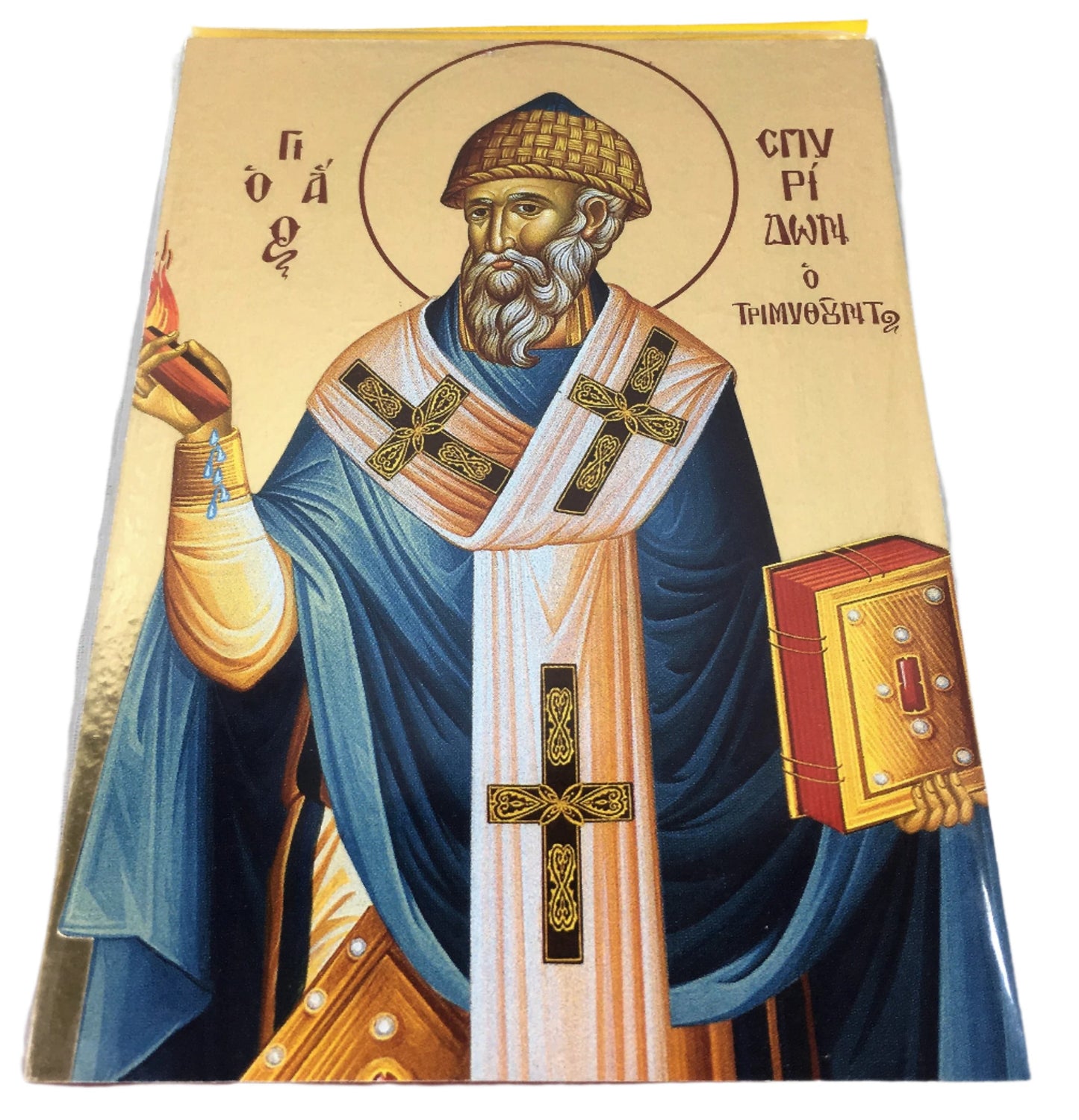St. Spyridon - Byzantine Icon