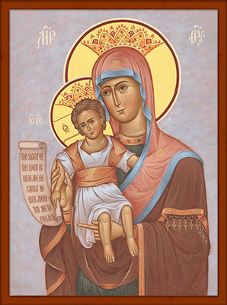 Theotokos Axion Estin 6 Made-To-Order Icon