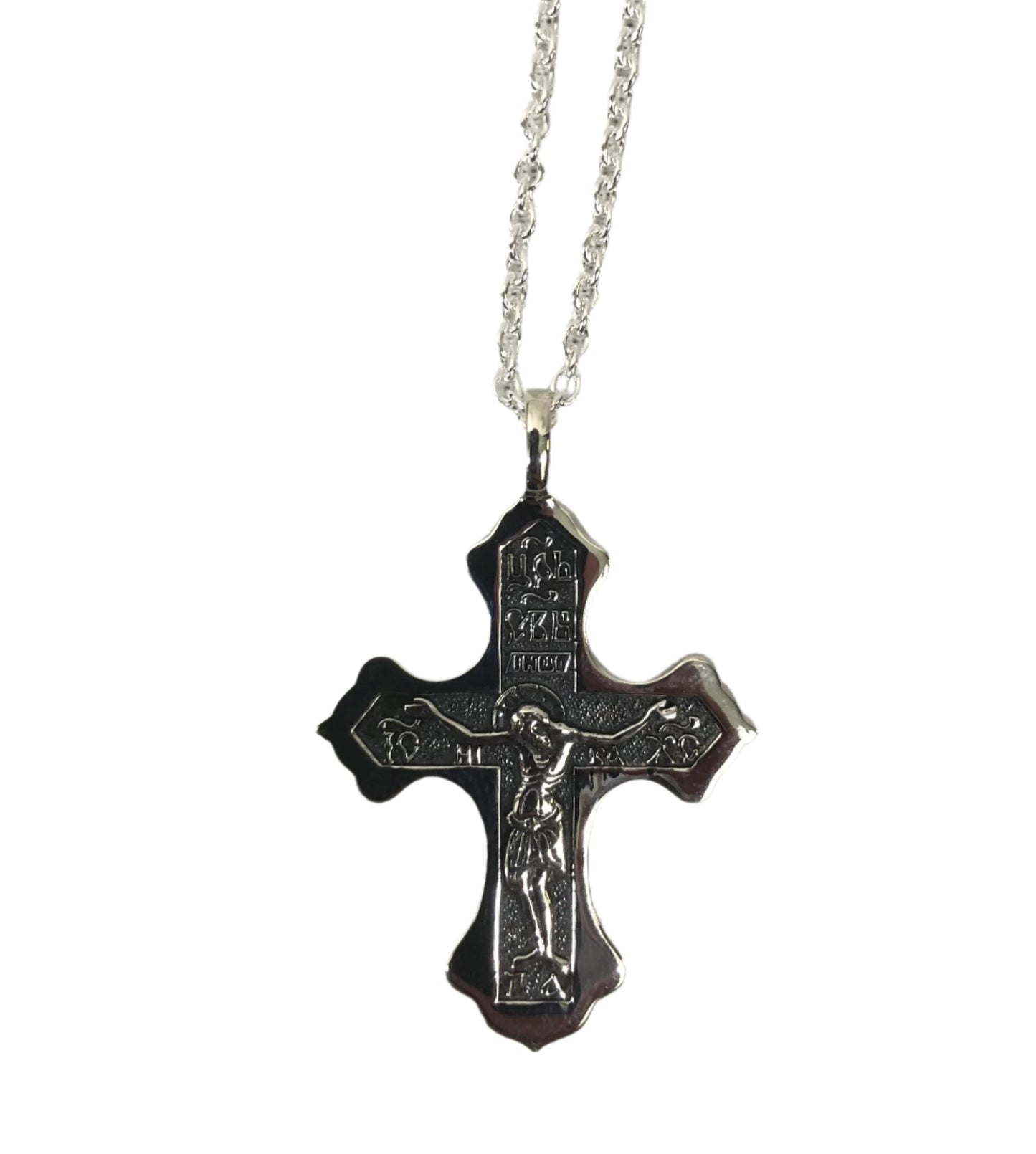 Sterling Silver Cross and Chain 03