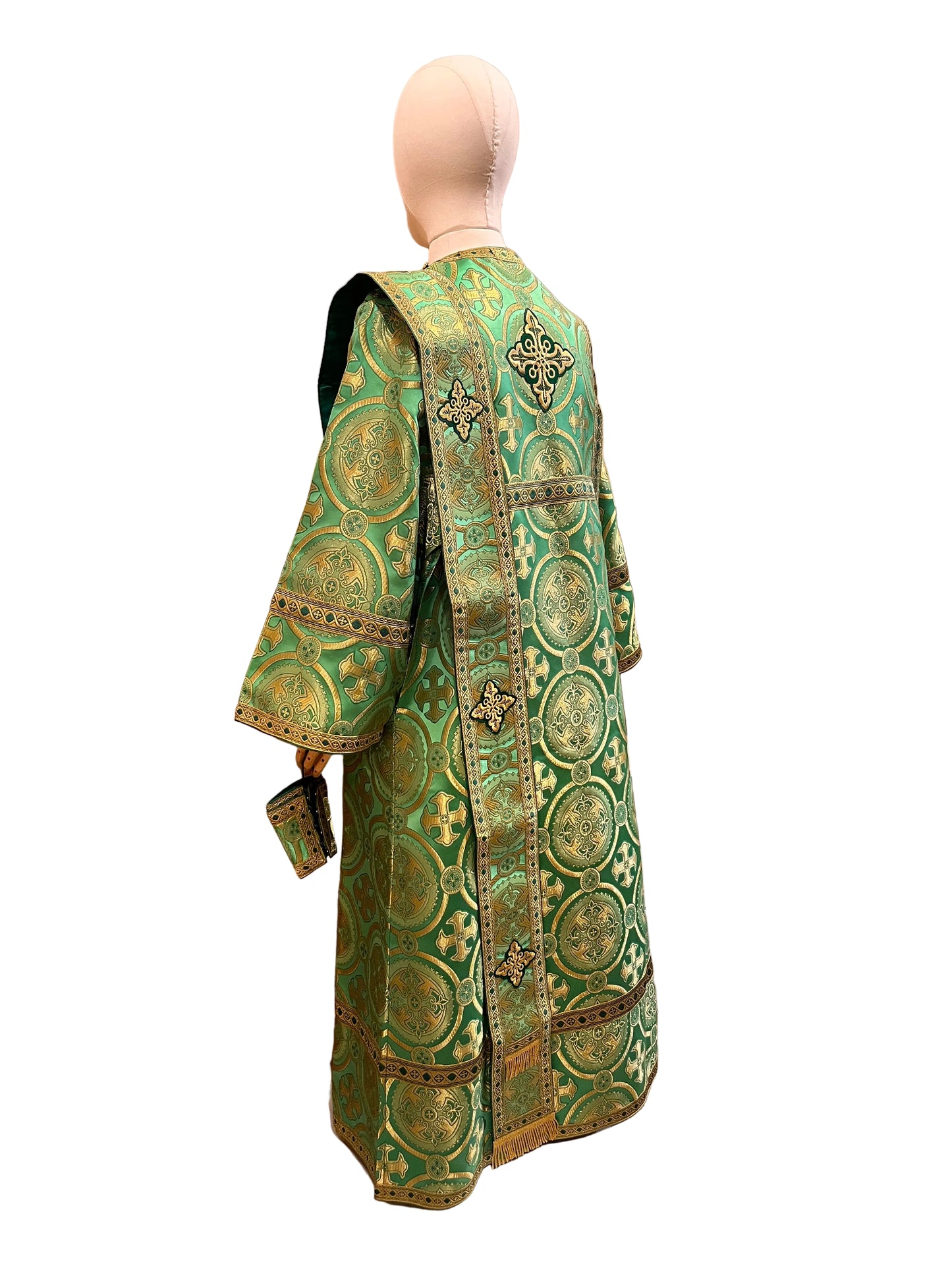Deacon Vestment Set - Green 9