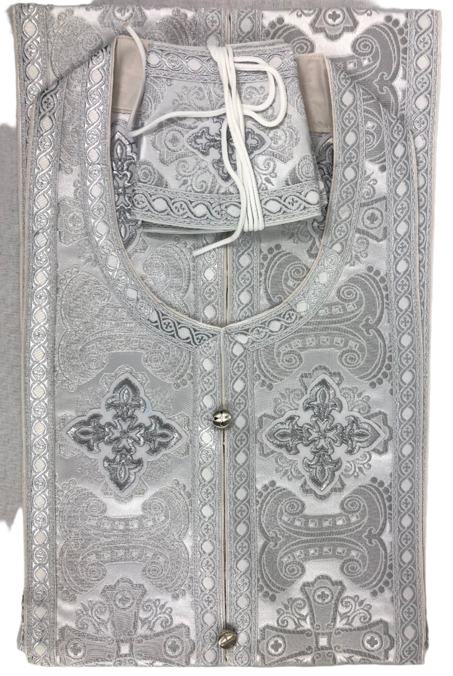 Epitrachelion and Cuffs Set 01 - White