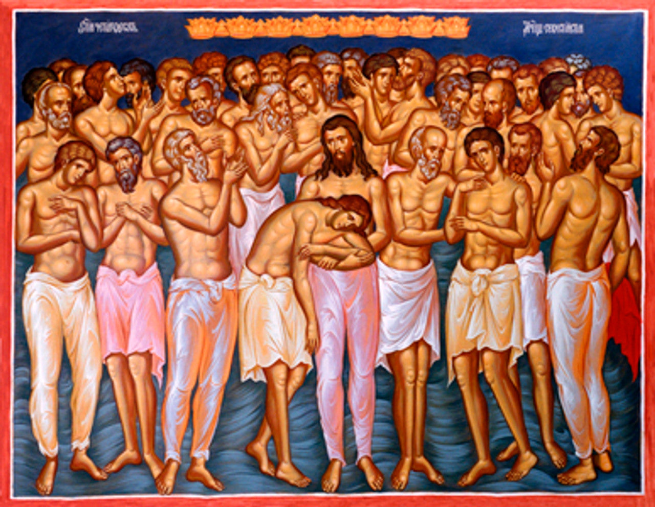 Forty Martyrs of Sebaste Made-To-Order Icon