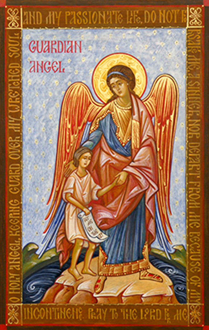 Guardian Angel with Boy (English) Made-To-Order Icon