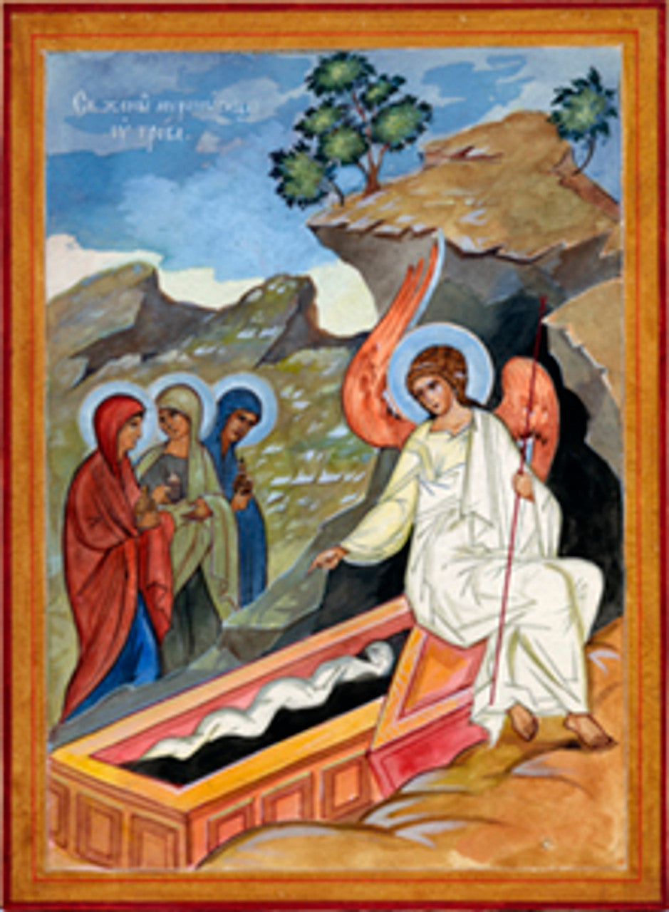 Holy Myrrh Bearing Women 4 Made-To-Order Icon