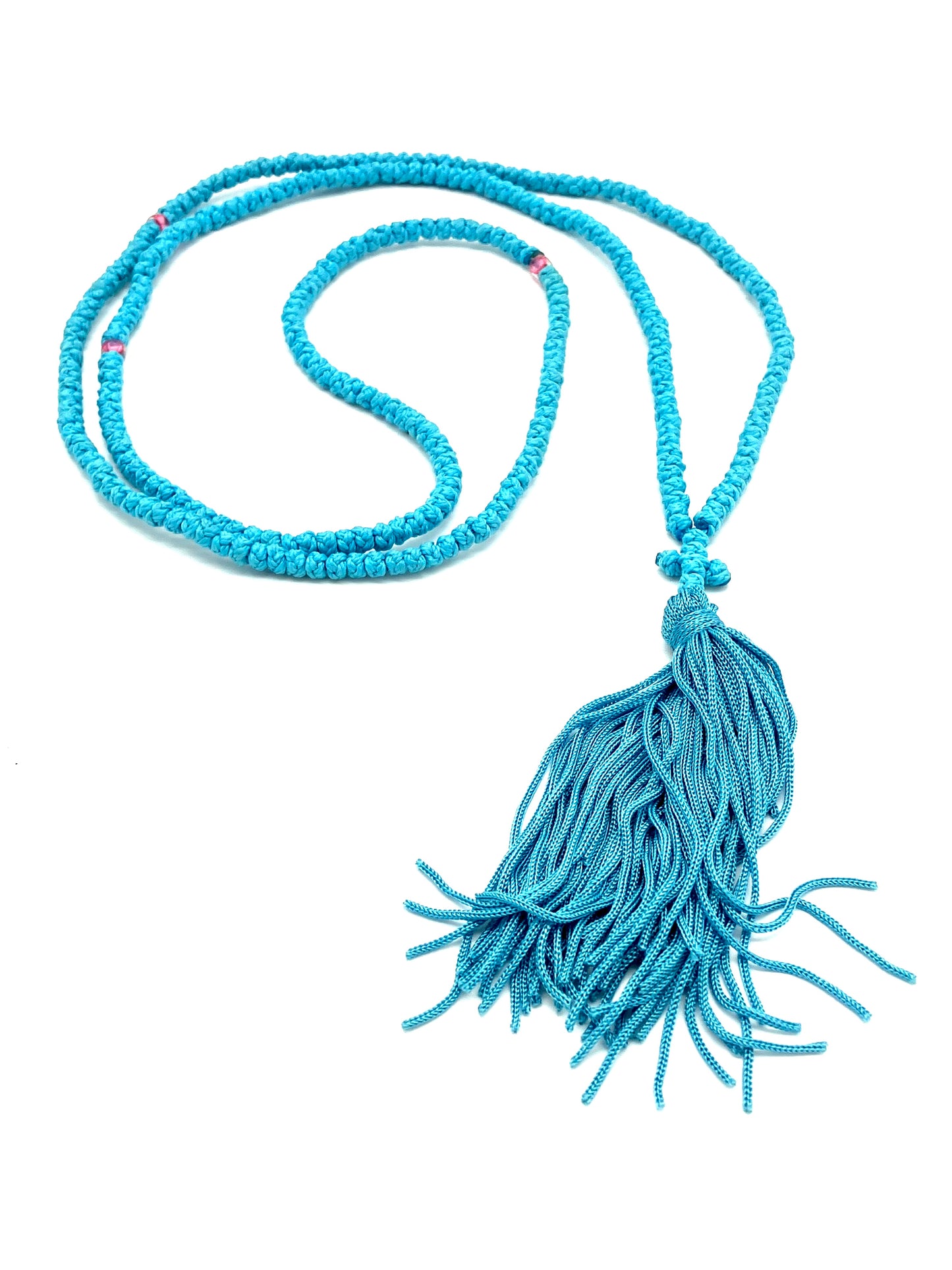 300-Knot Russian-style Prayer Rope (Turquoise)