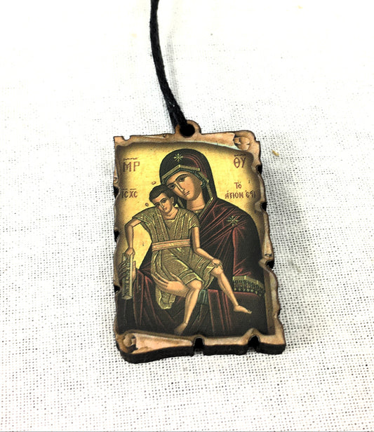 Hanging Theotokos Icon 01