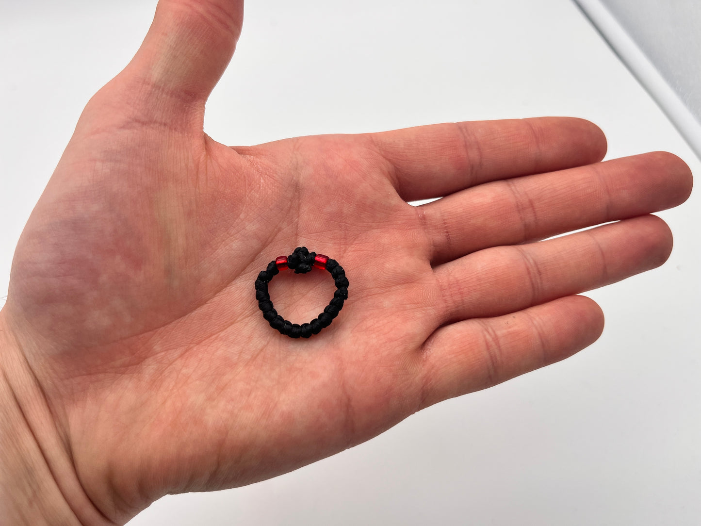 Waxy Prayer Rope Ring