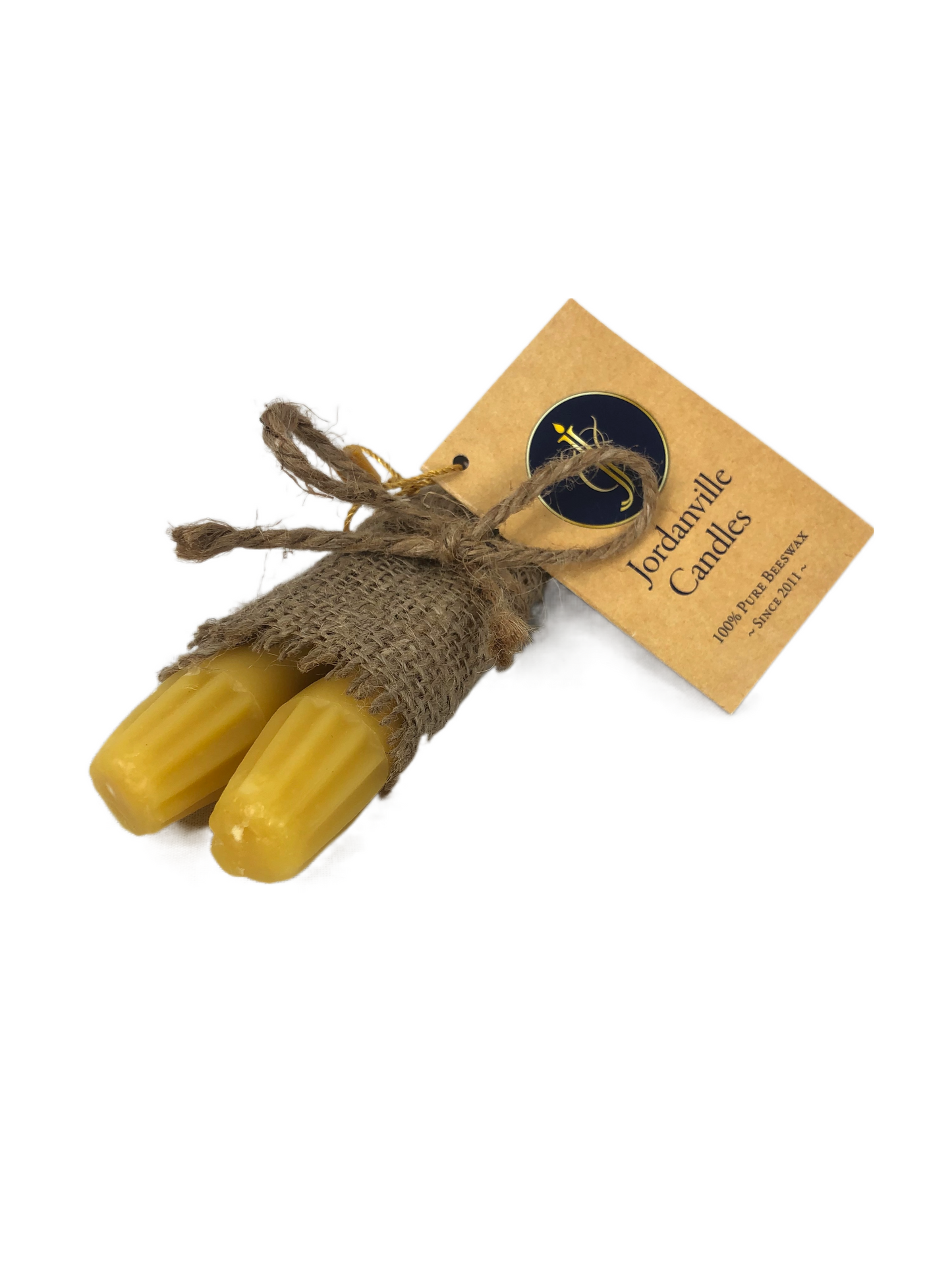 1E: Pair of Thick Fitted End Candles