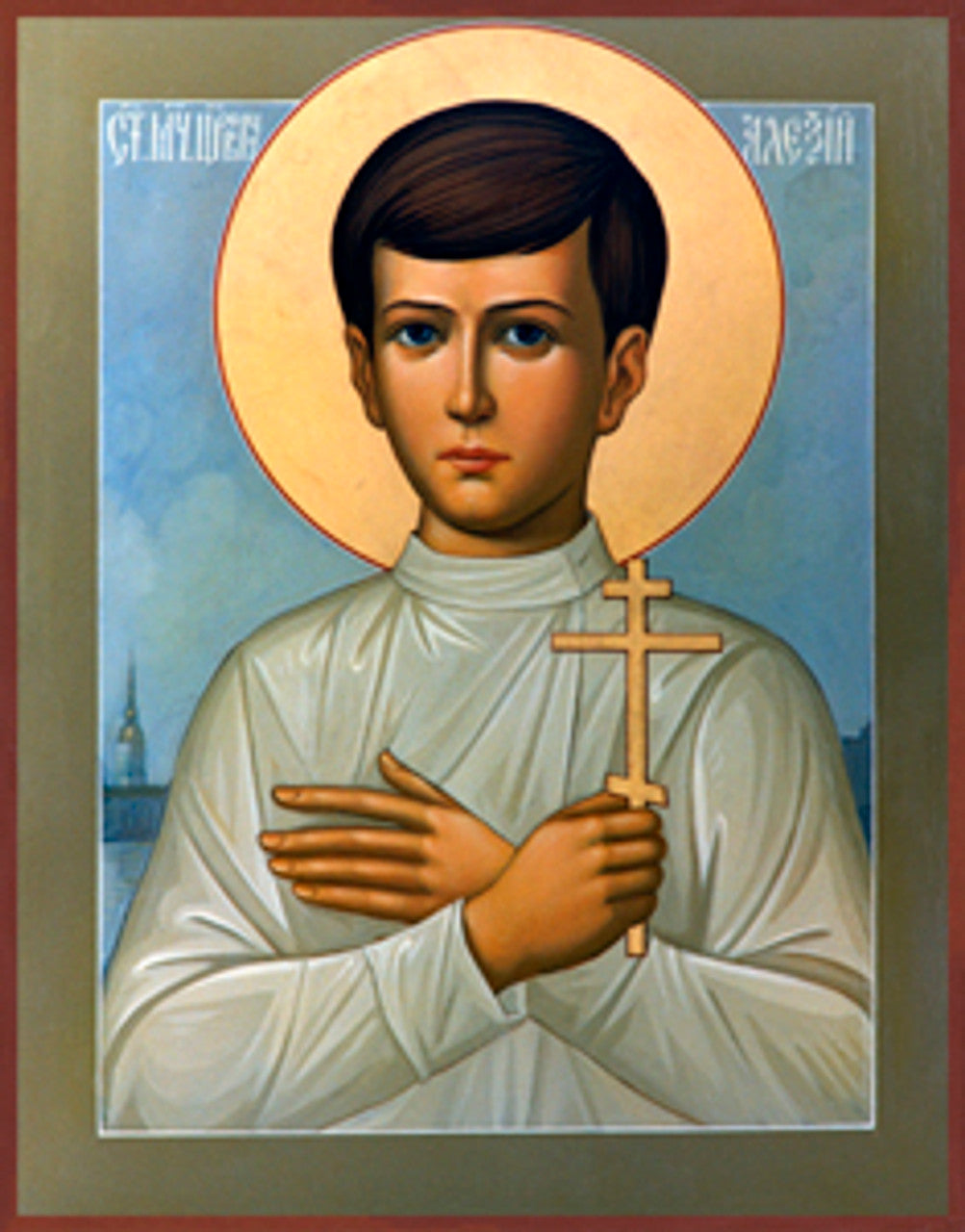 Royal Martyr Tsarevich Alexei 3 Made-To-Order Icon