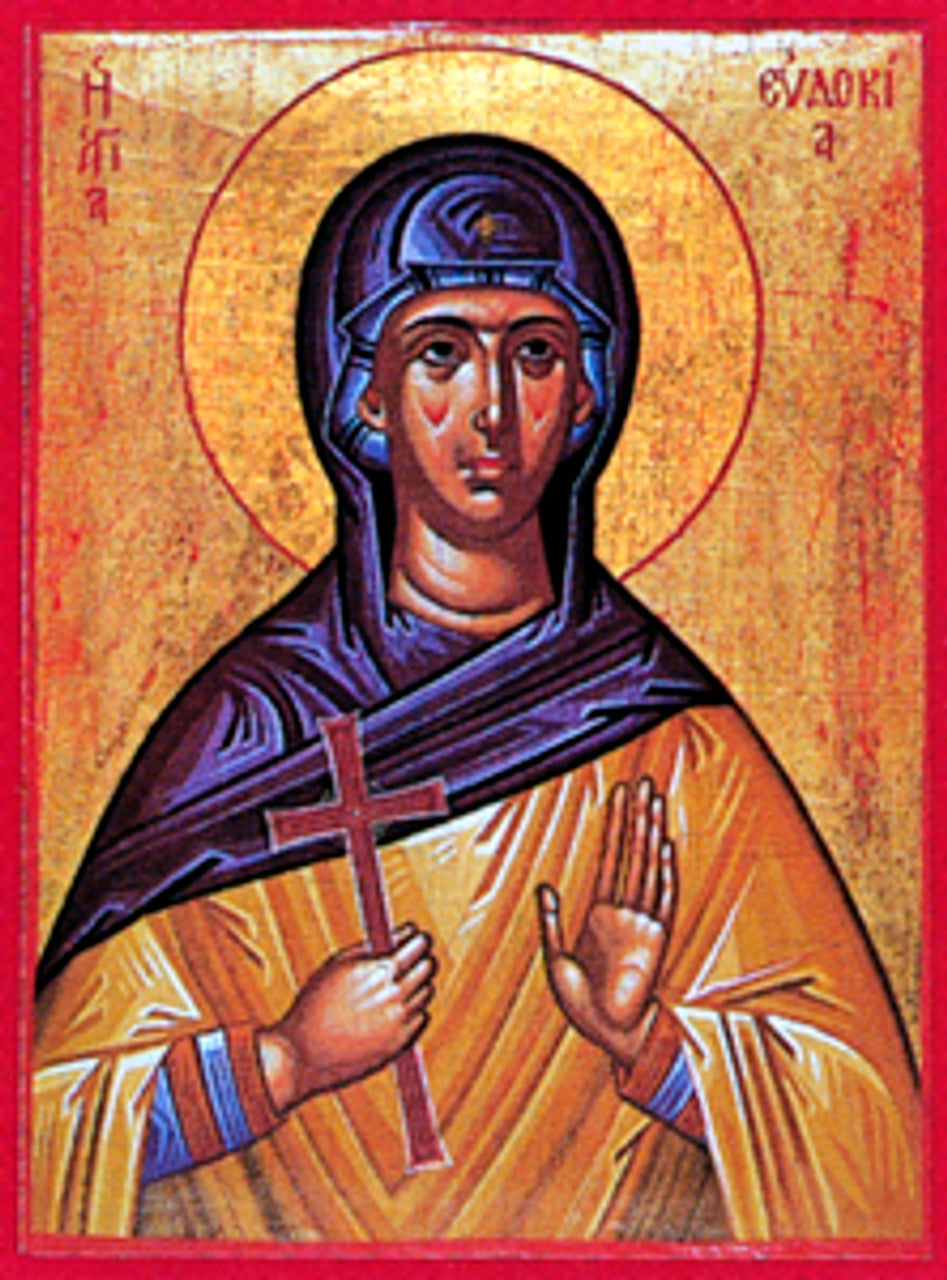St. Evdokia (Greek) Made-To-Order Icon
