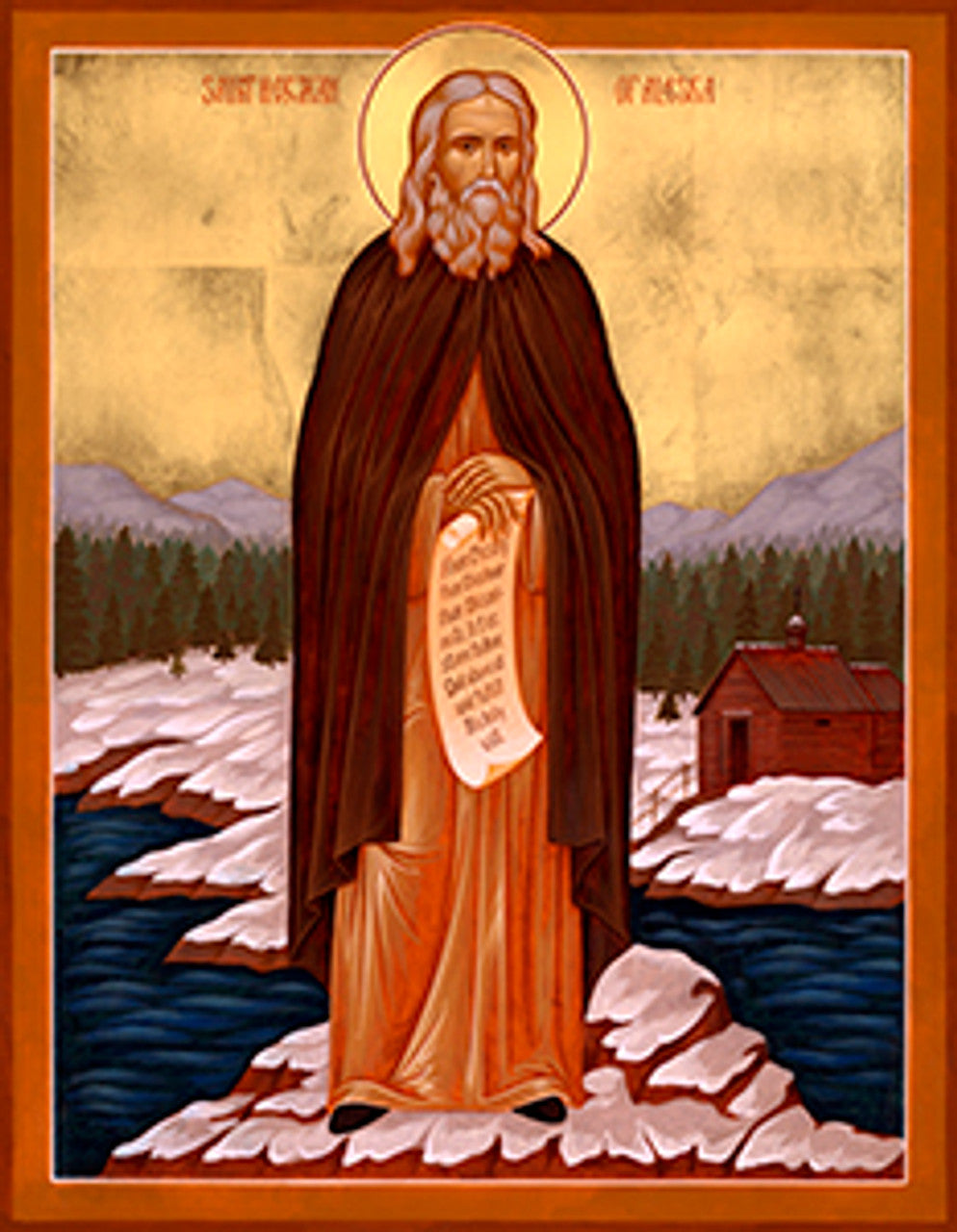 St. Herman of Alaska 5 (English) Made-To-Order Icon