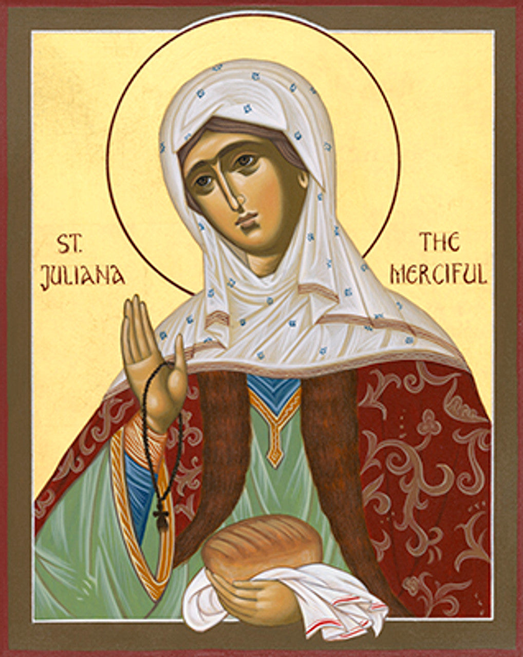St. Juliana of Lazerevo 2 (English) Made-To-Order Icon