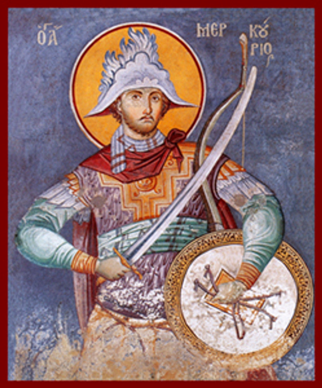 St. Mercurius (Greek) Made-To-Order Icon