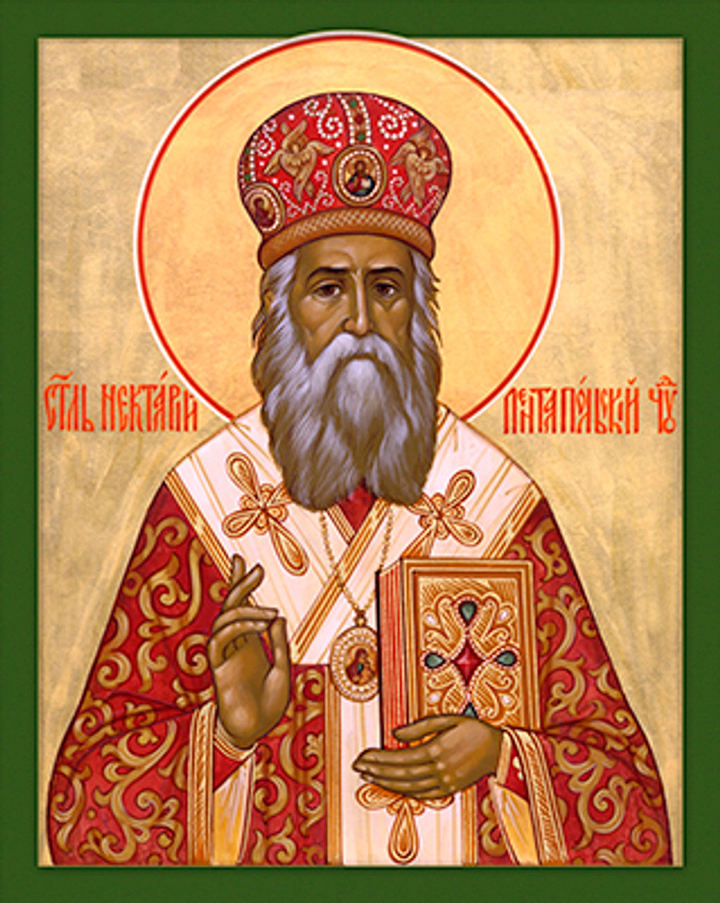 St. Nektarios of Aegina 1 Made-To-Order Icon