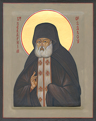 St. Seraphim of Sarov 12 Made-To-Order Icon
