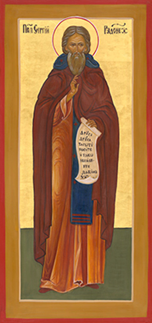 St. Sergius of Radonezh 5 Made-To-Order Icon