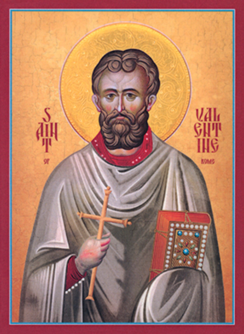 St. Valentine of Rome 2 (English) Made-To-Order Icon