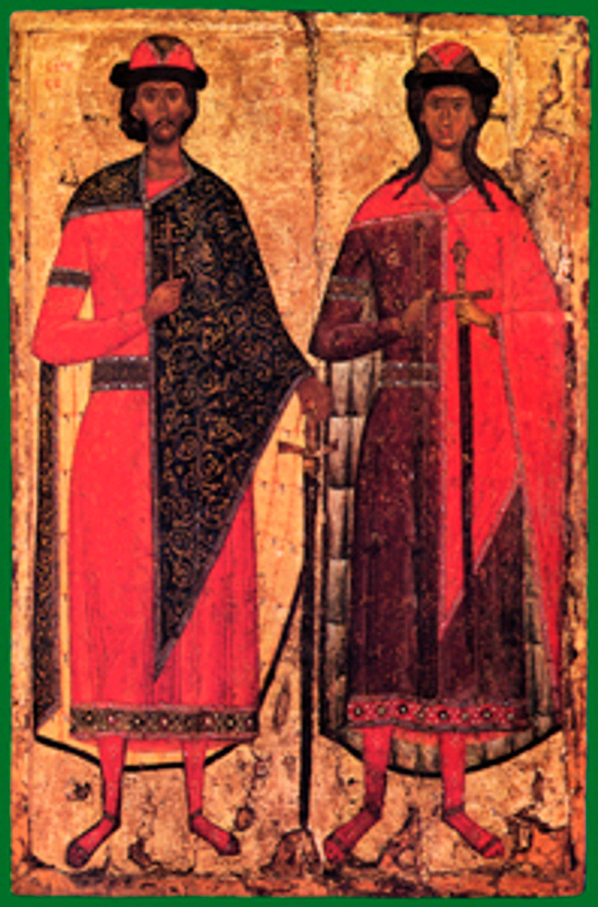 Sts. Boris and Gleb 1 Made-To-Order Icon