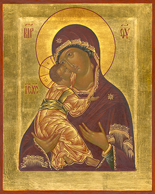 Theotokos Sweet Kissing 10 Made-To-Order Icon