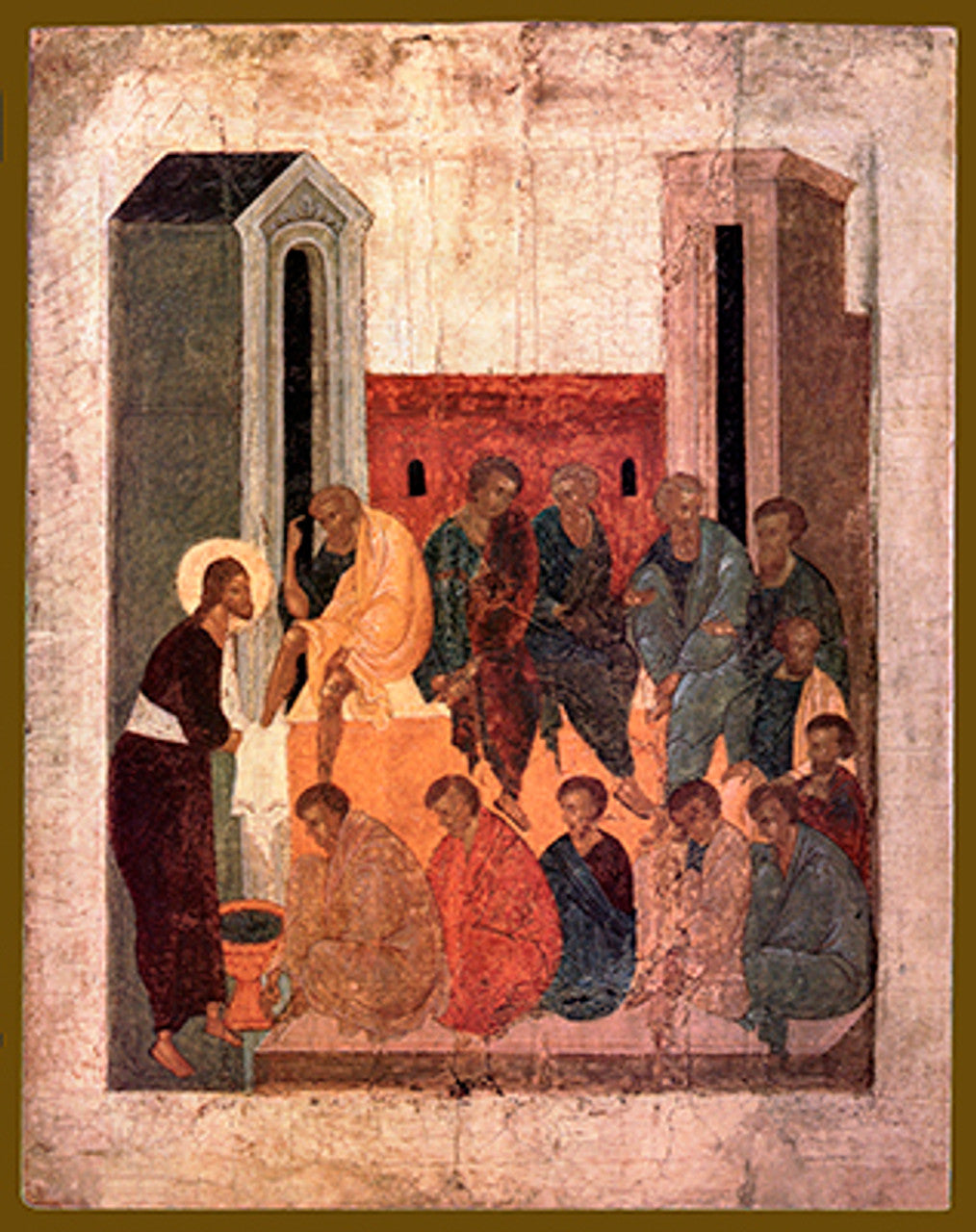 Christ Washing the Apostles' Feet Made-To-Order Icon