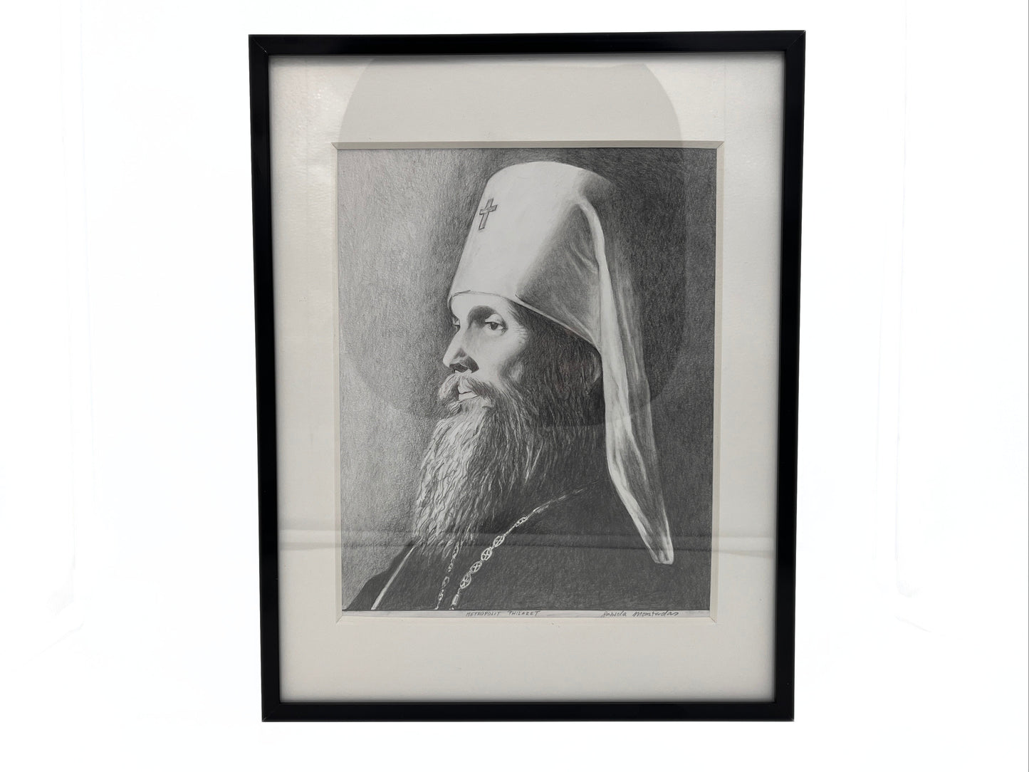 Pencil Drawing of Metropolitan Philaret