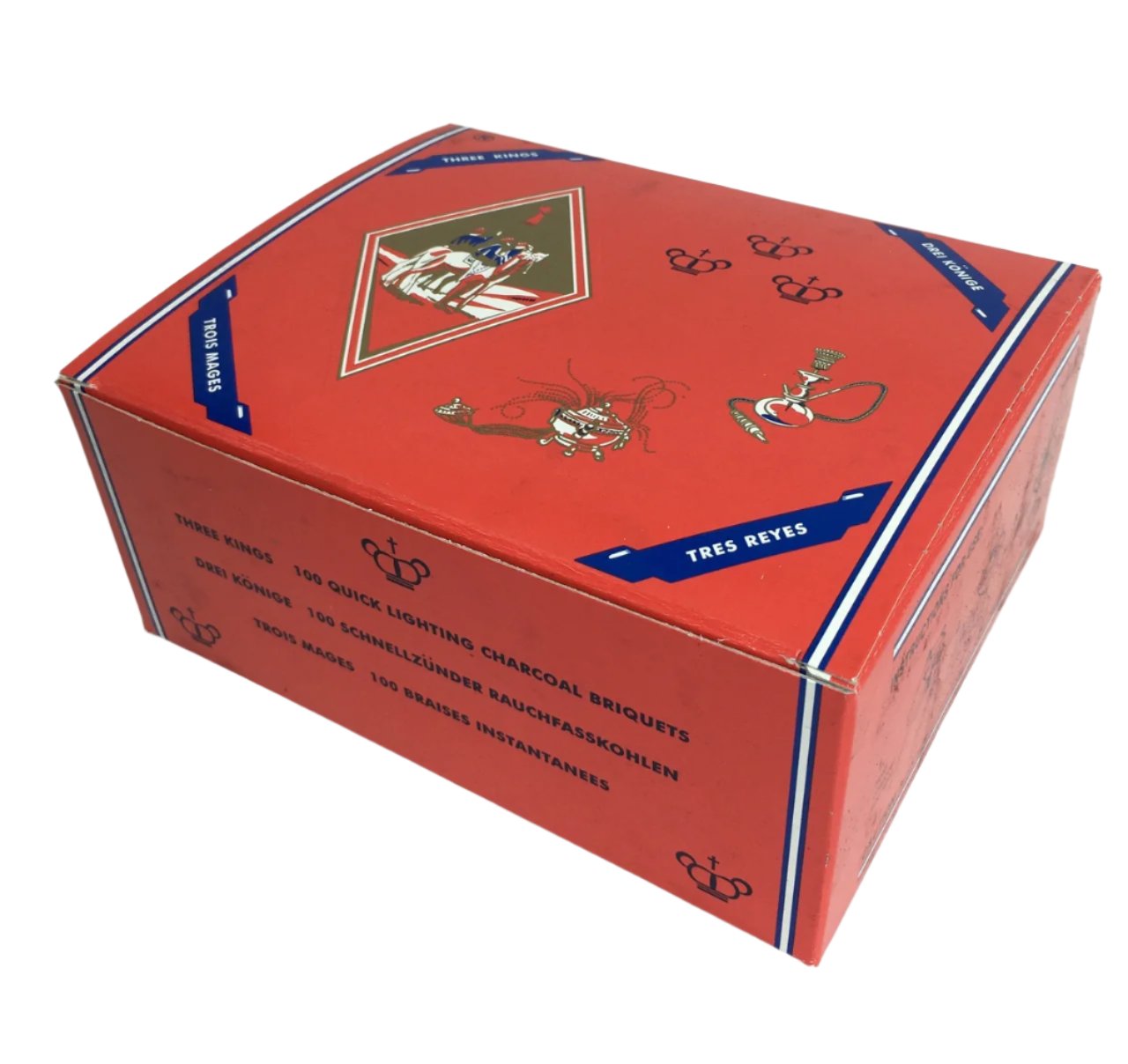 Box of 40mm Three Kings Charcoal