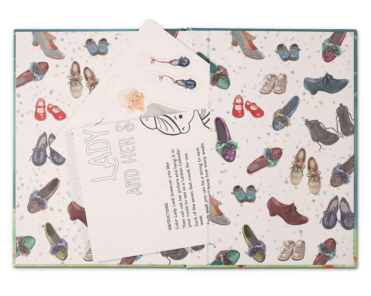 Lady Lent and her Seven Shoes