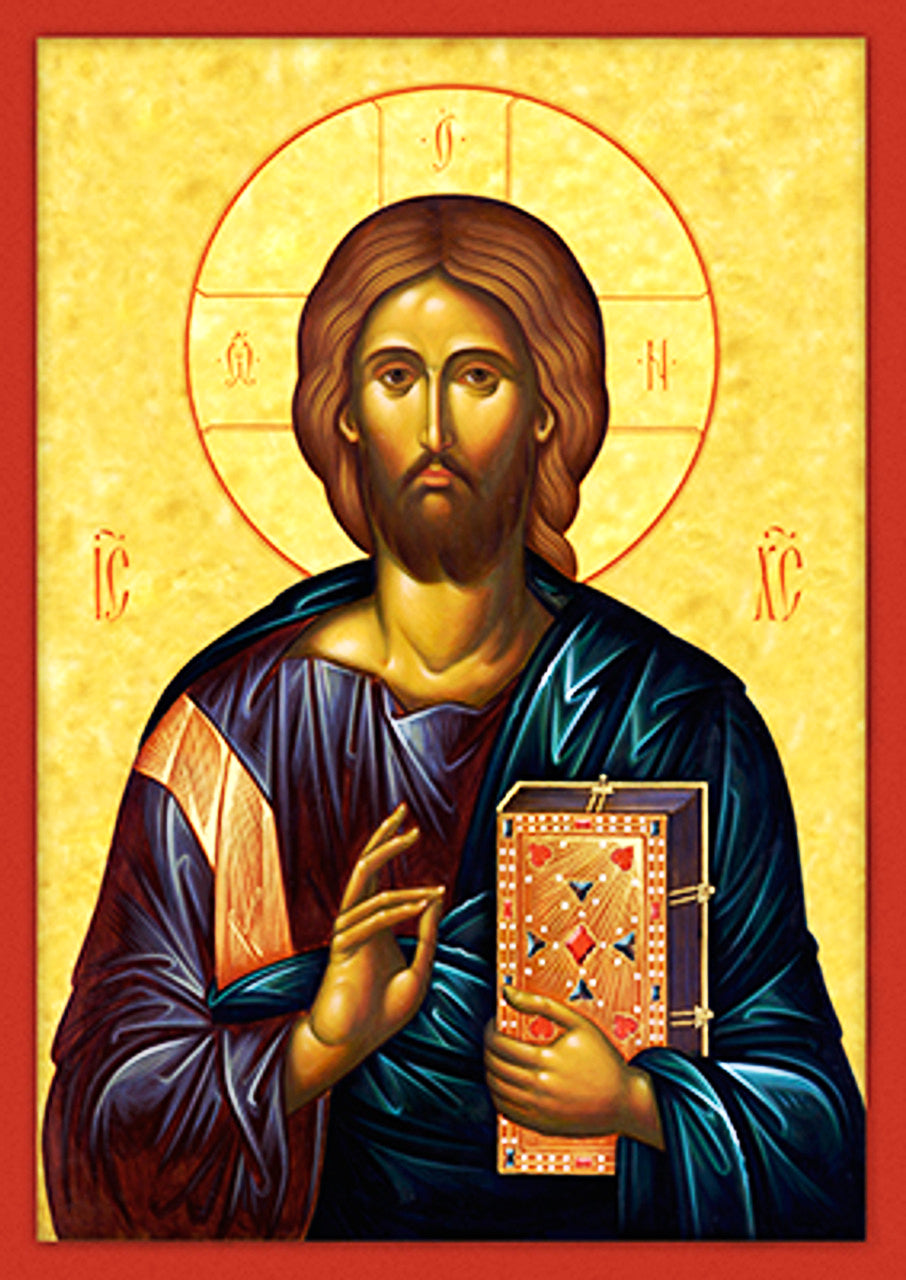 Christ (Saver of Souls) Mounted Jordanville Icon