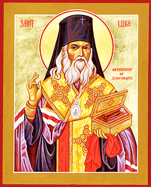 St. Luke of Simferopol Mounted Jordanville Icon