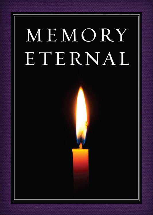 Memory Eternal (Candle) card