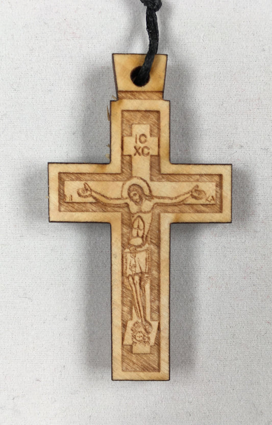Wooden Baptismal Cross in Box 02