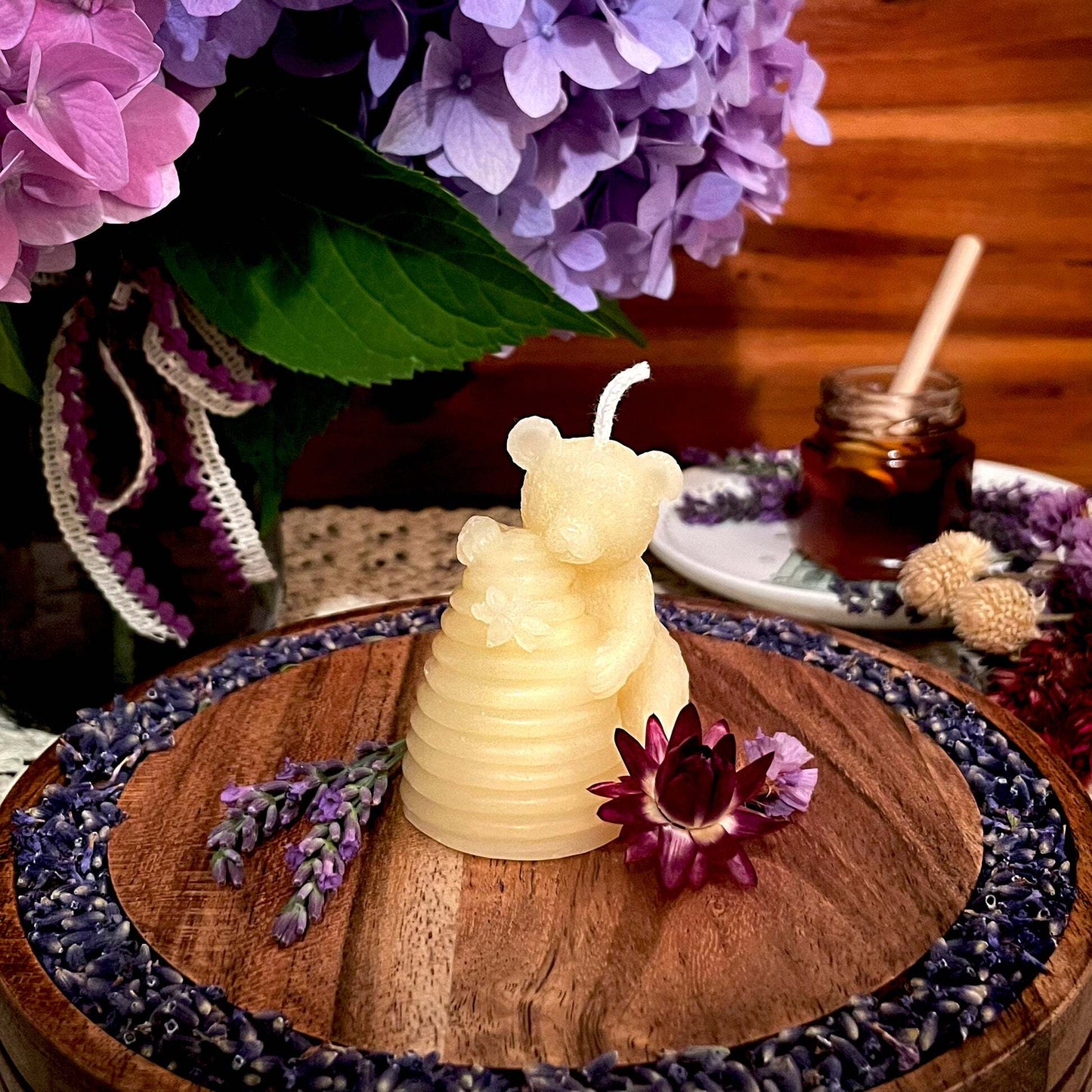 Honey Bear Harvest Candle