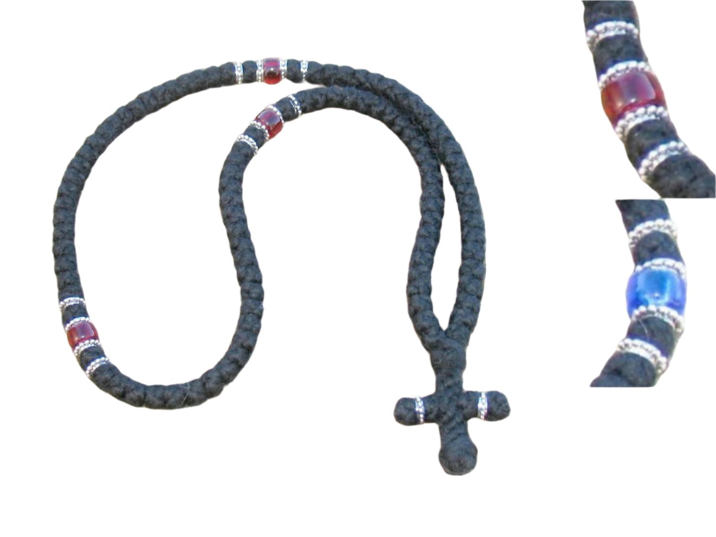 100-knot Greek Wool Prayer Rope w/ Accents – Holy Trinity Church ...