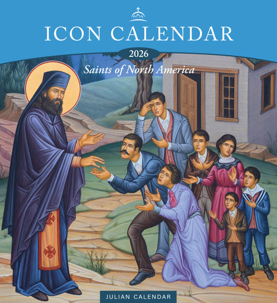 Icon Calendar 2026 (Julian version, old calendar)