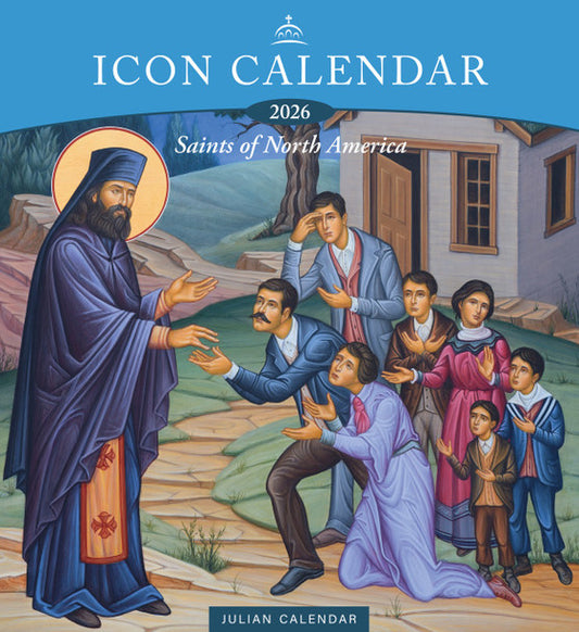 Icon Calendar 2026 (Julian version, old calendar)
