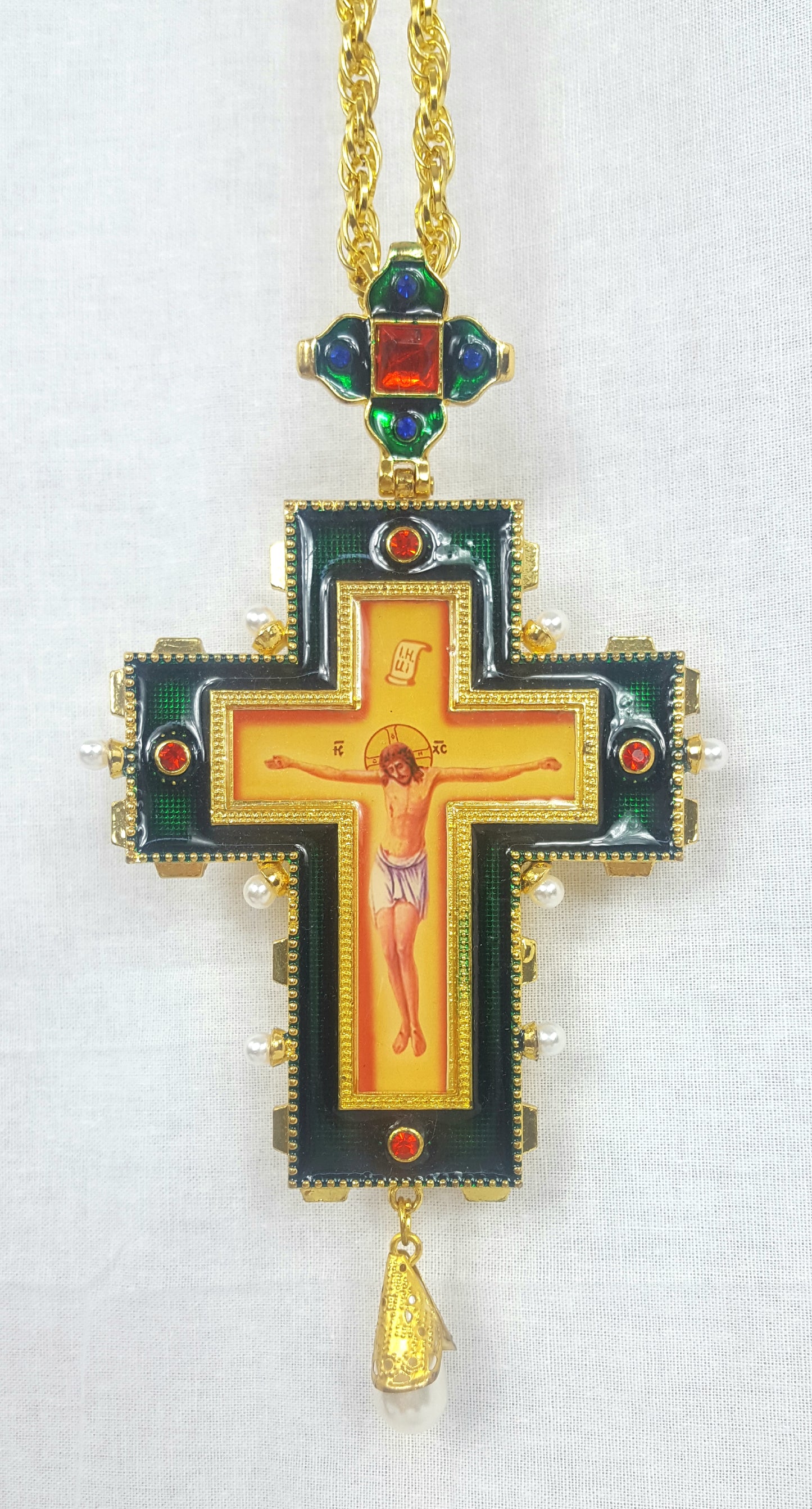 Jeweled Pectoral Cross 07