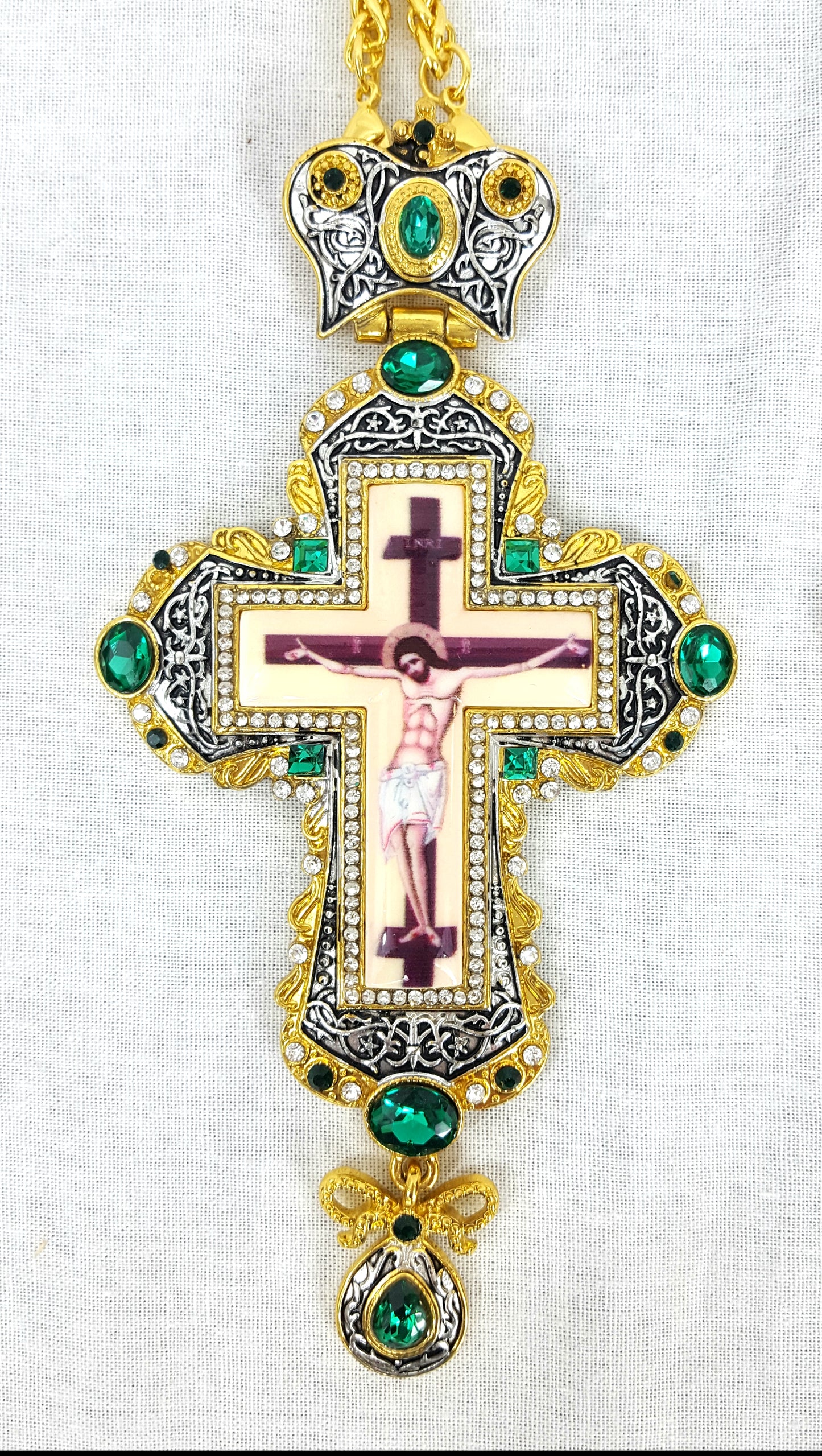 Jeweled Pectoral Cross 03