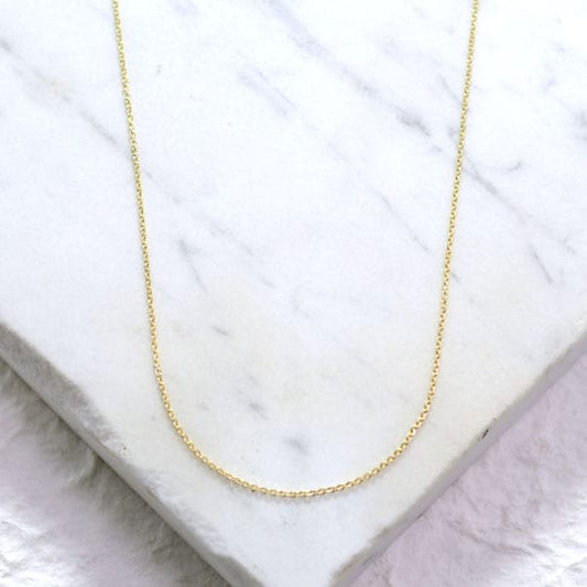 Light Cable Chain (14kt Gold)