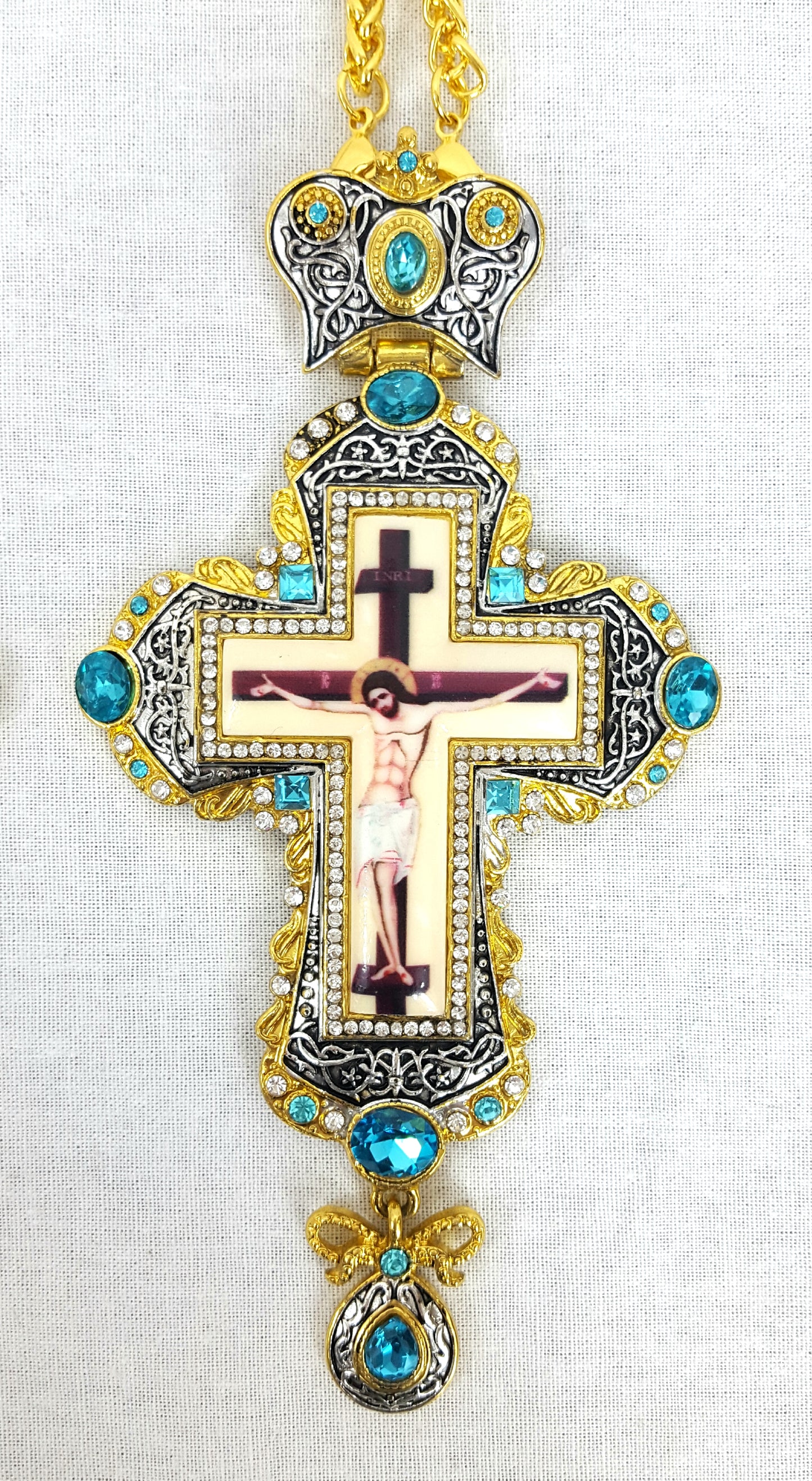 Jeweled Pectoral Cross 03