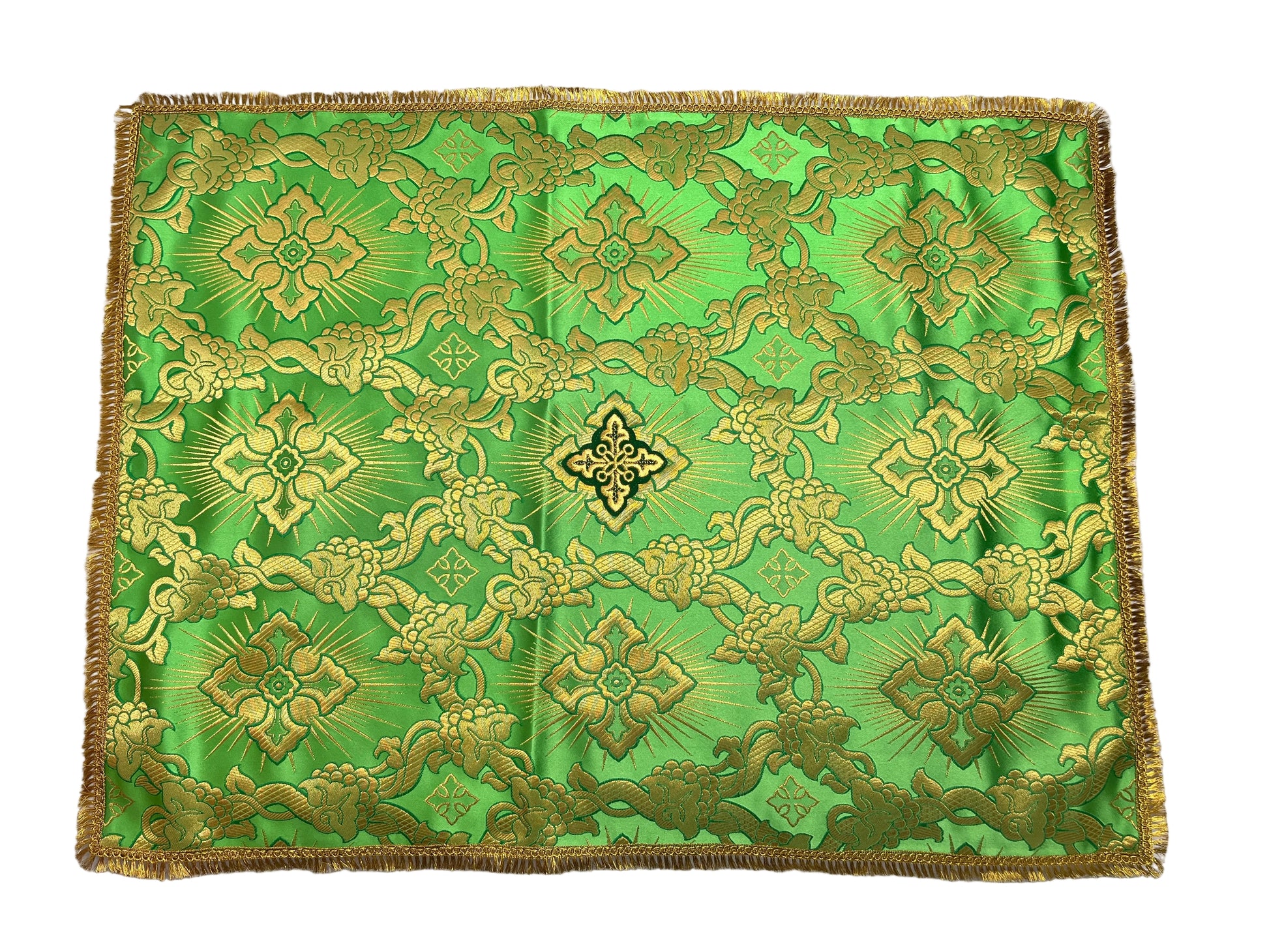 Aër, Chalice and Diskos Covers Set - Green - 1