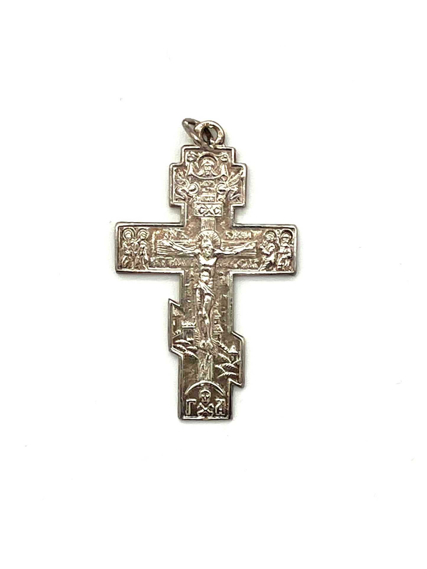 Baptismal Cross - Style No. 25 (sterling silver)