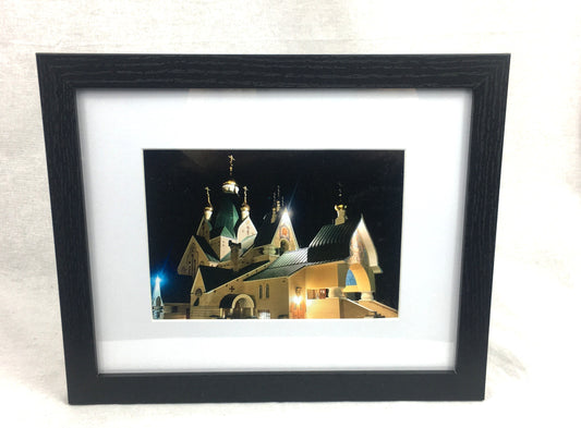 Cathedral at Night: Framed Photo