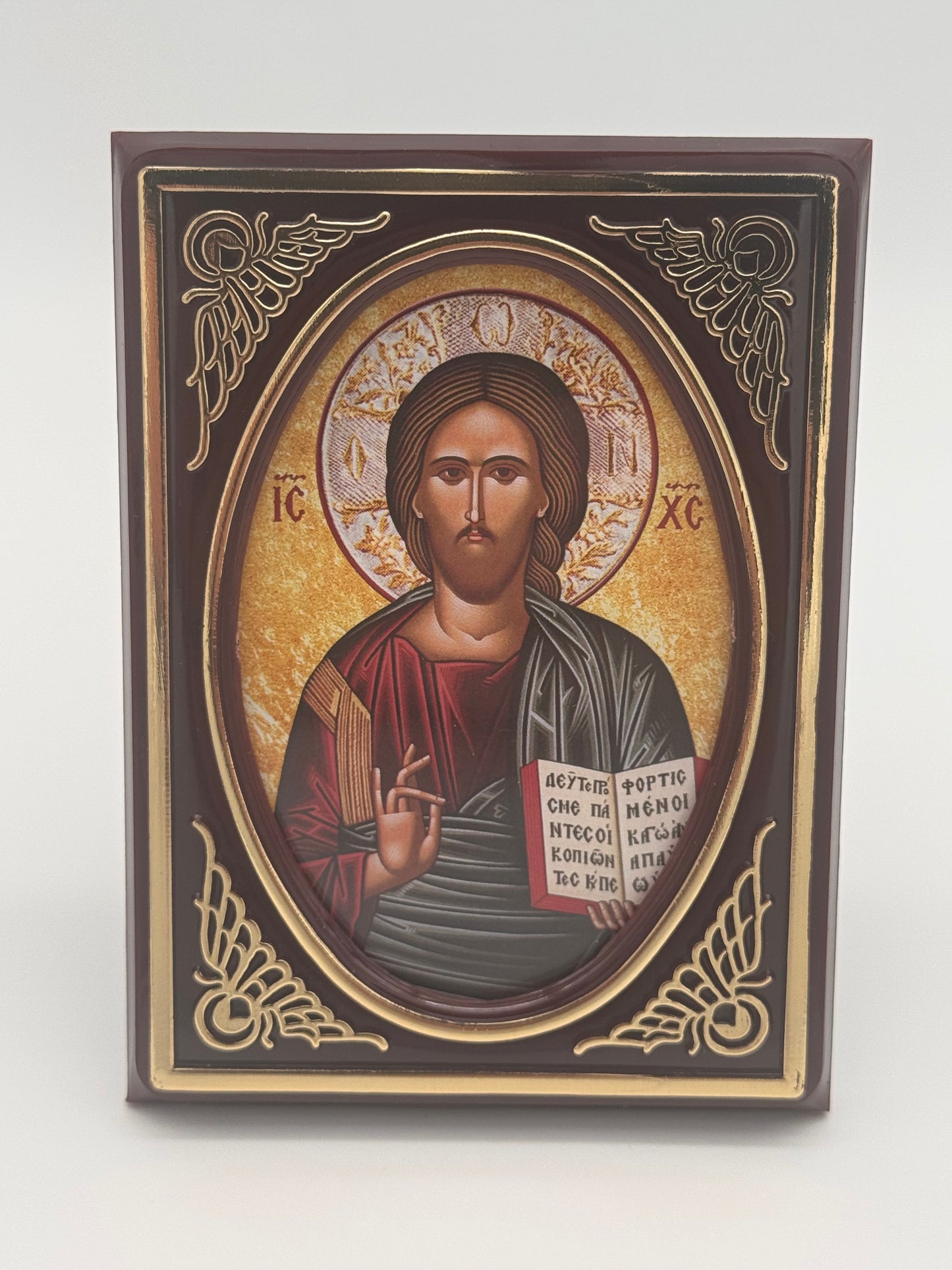 Christ - Standing Oval Icon