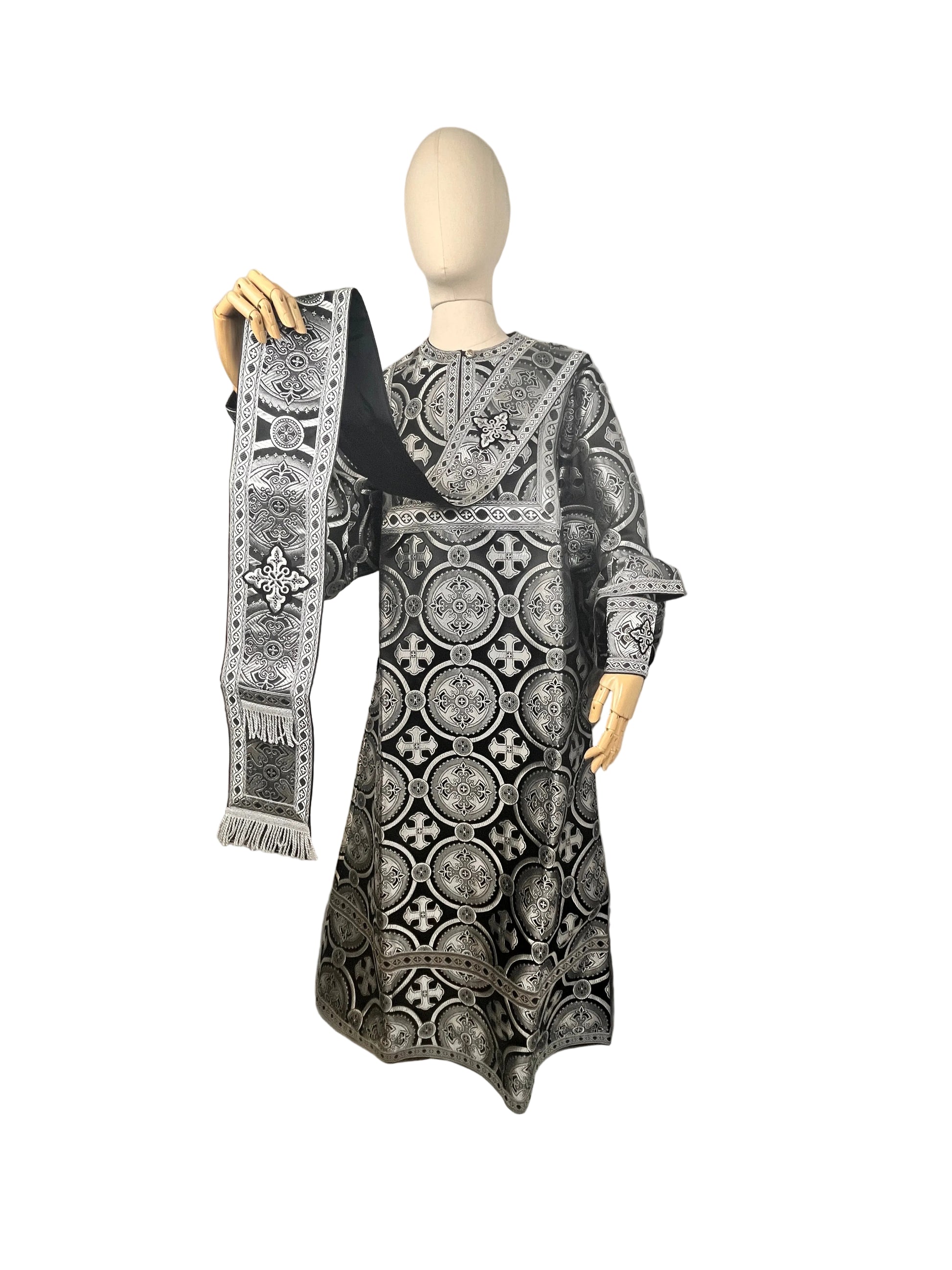 Deacon Vestment Set - Black