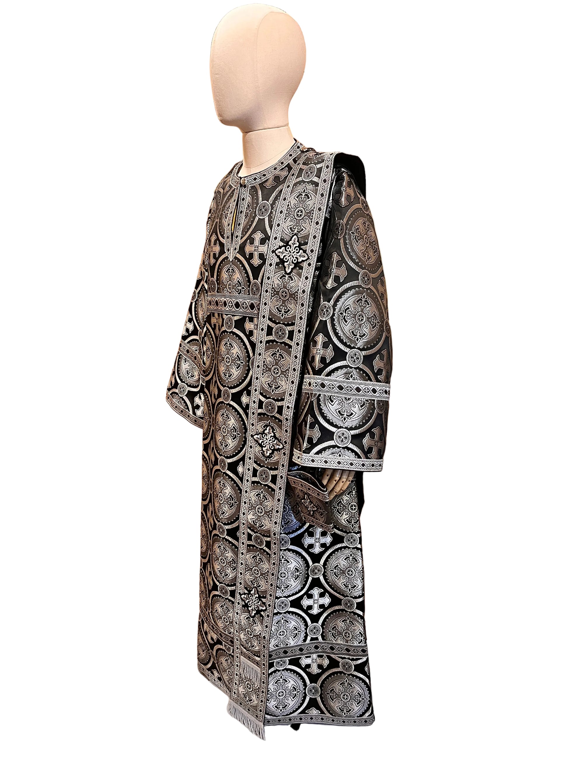 Deacon Vestment Set - Black new pic 2