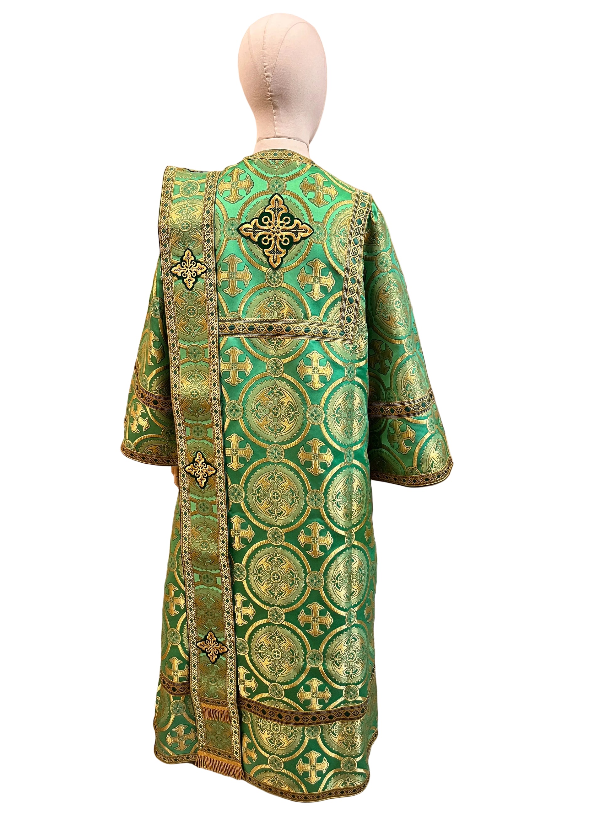 Deacon Vestment Set - Green new 3