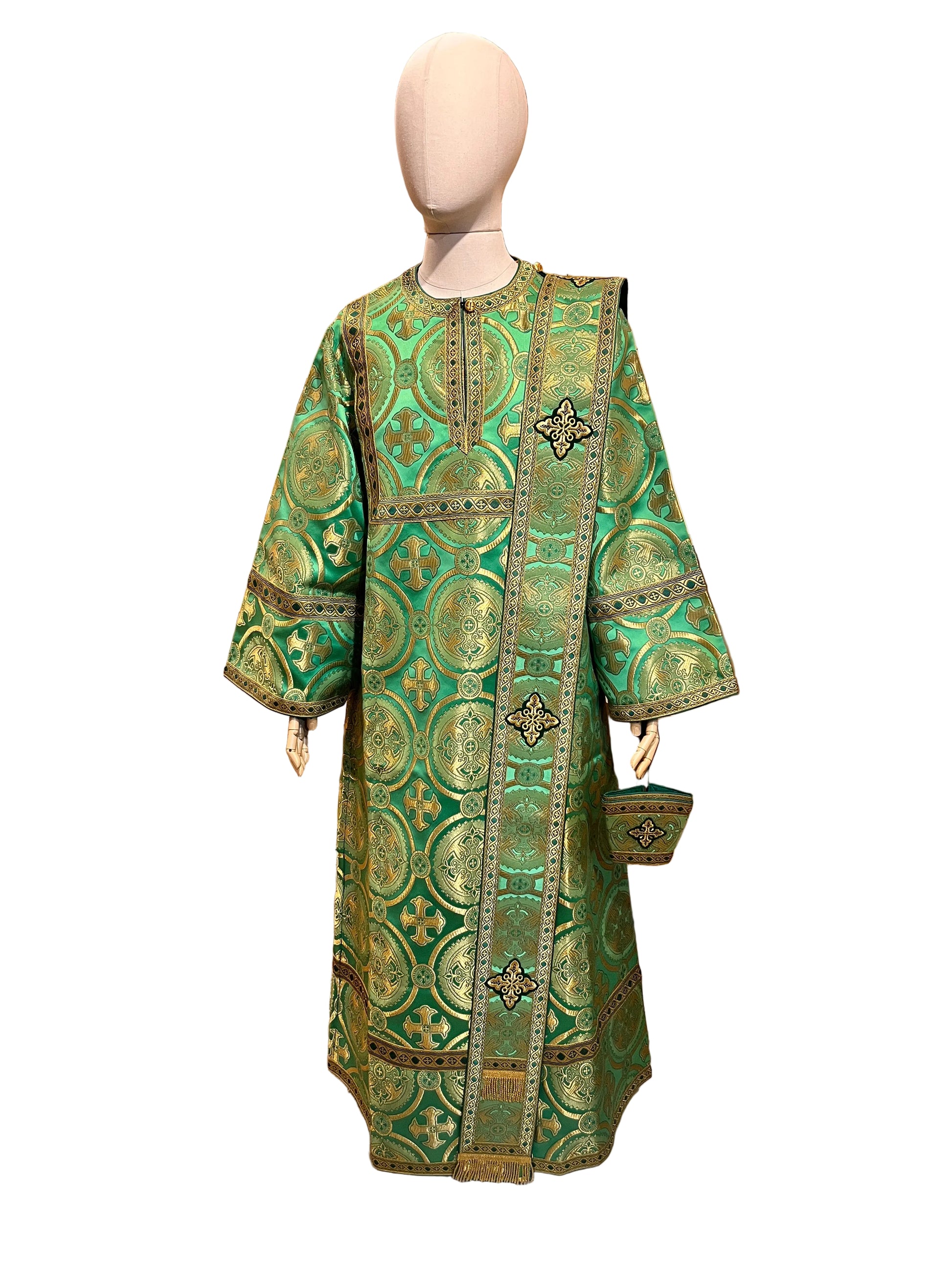 Deacon Vestment Set - Green new pic