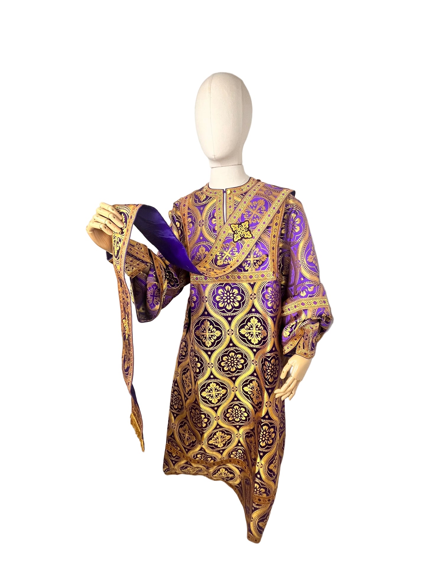 Deacon Vestment Set - Purple 2